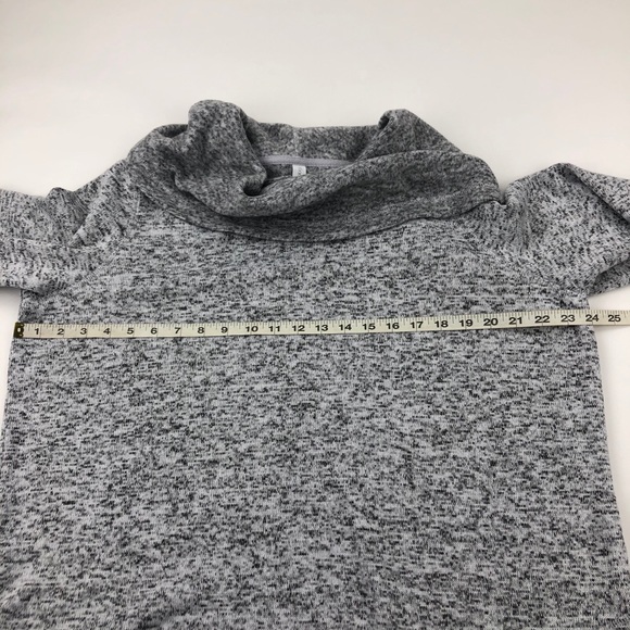 Ideology Pullover Tulip Hem Cowl Neck Sweater - Picture 14 of 14